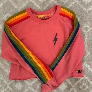 Aviator Nation women’s crop sweatshirt. EXCELLENT condition..